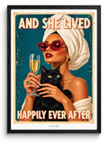 AND SHE LIVED HAPPY EVER