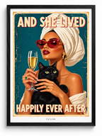 AND SHE LIVED HAPPY EVER