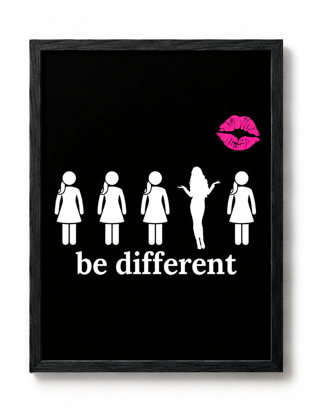 BE DIFFERENT