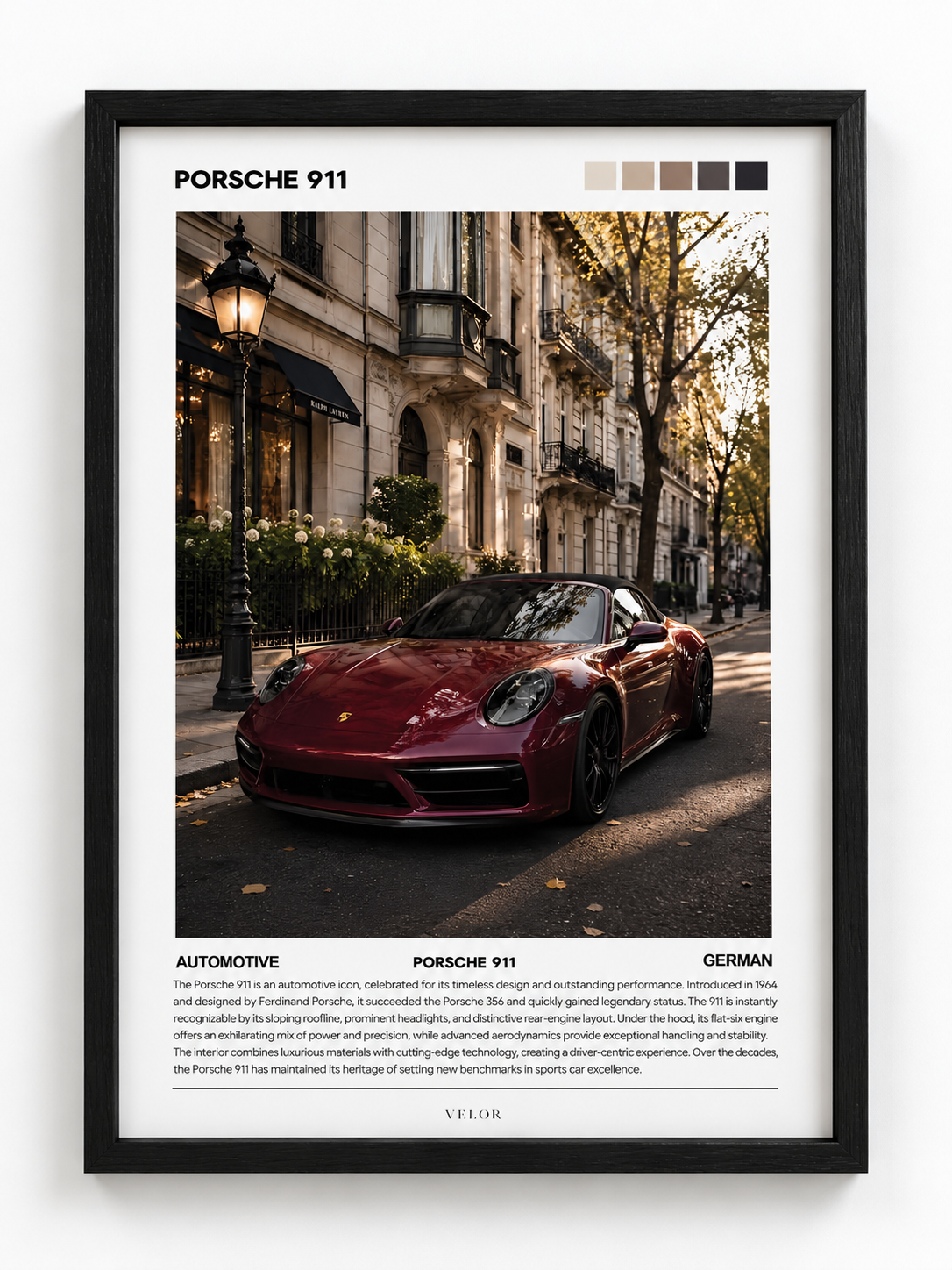 PORSCHE RED (STREET)