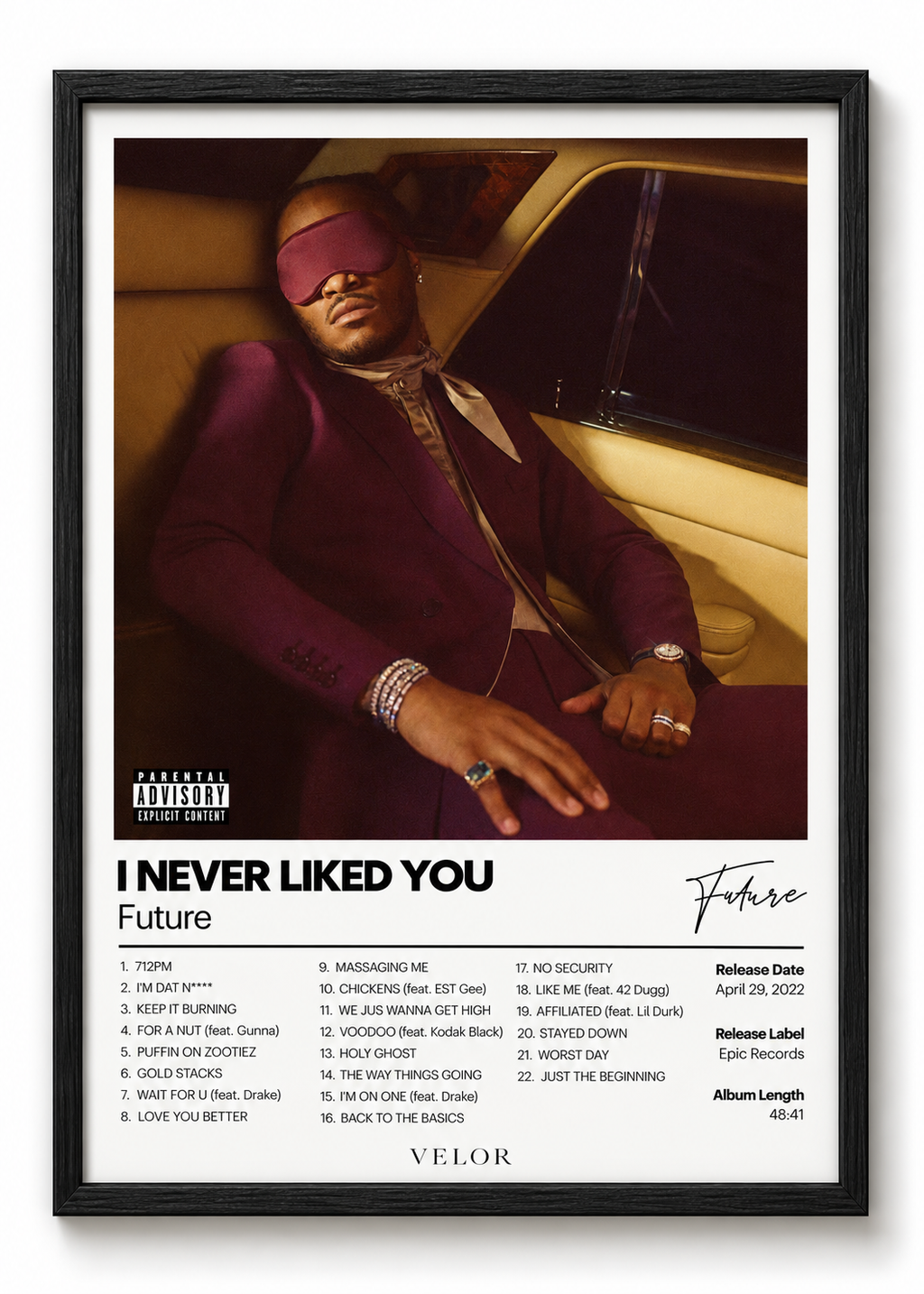 I NEVER IIKED YOU