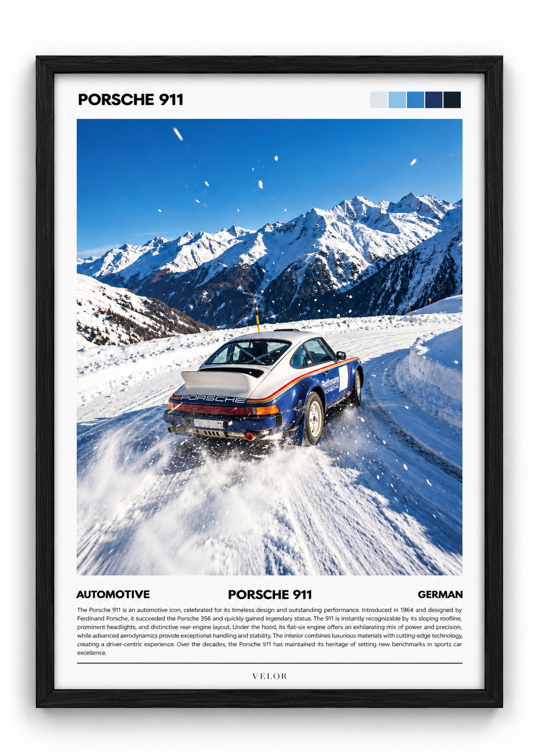 PORSCHE (MOUNTAIN COLD)