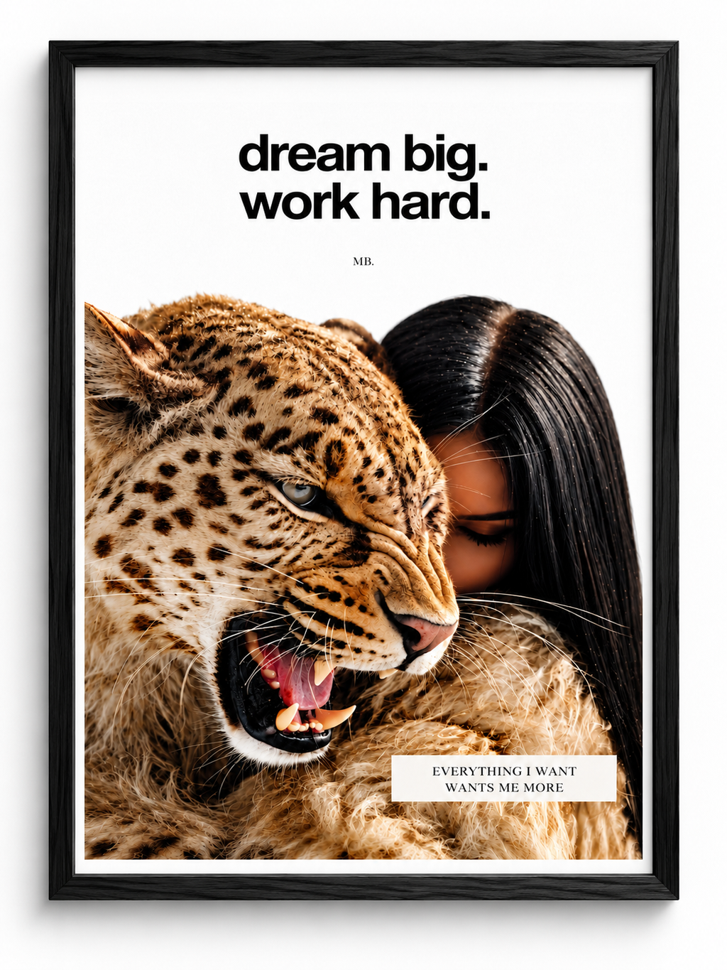 DREAM BIG WORK HARD