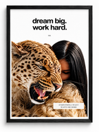 DREAM BIG WORK HARD