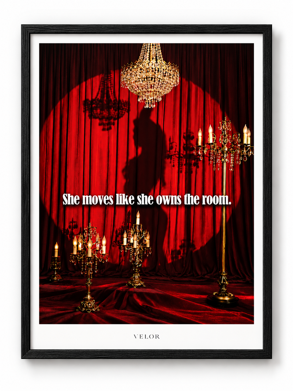 SHE OWN THE ROOM
