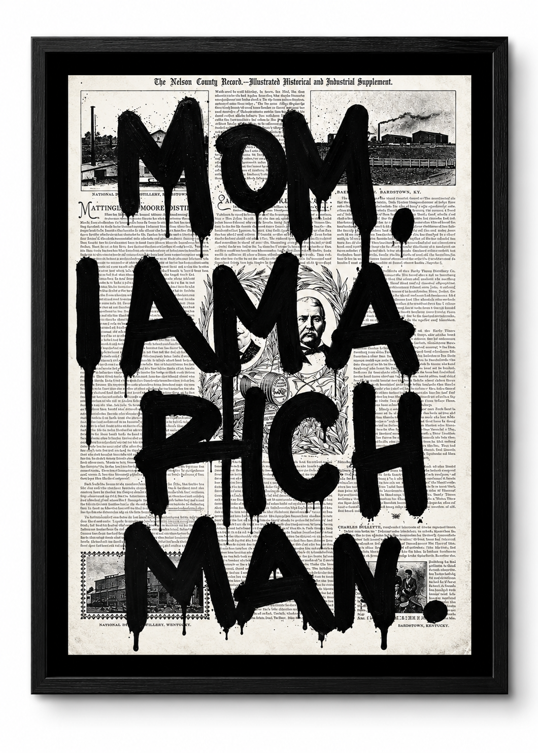 MOM AM A RICH MAN BLACK