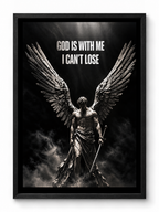 GOD IS WITH ME I CAN'T LOOSE