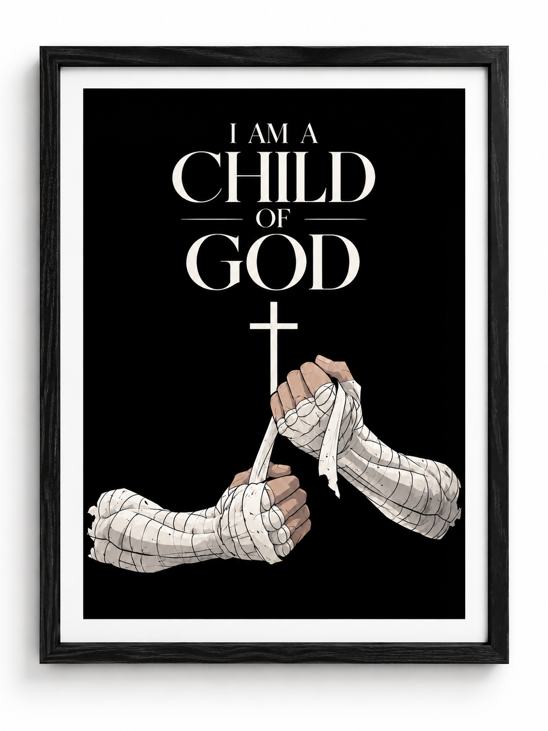 I Am a Child of God Framed Poster