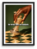 SHE BREAK RULES NOT STANDARD