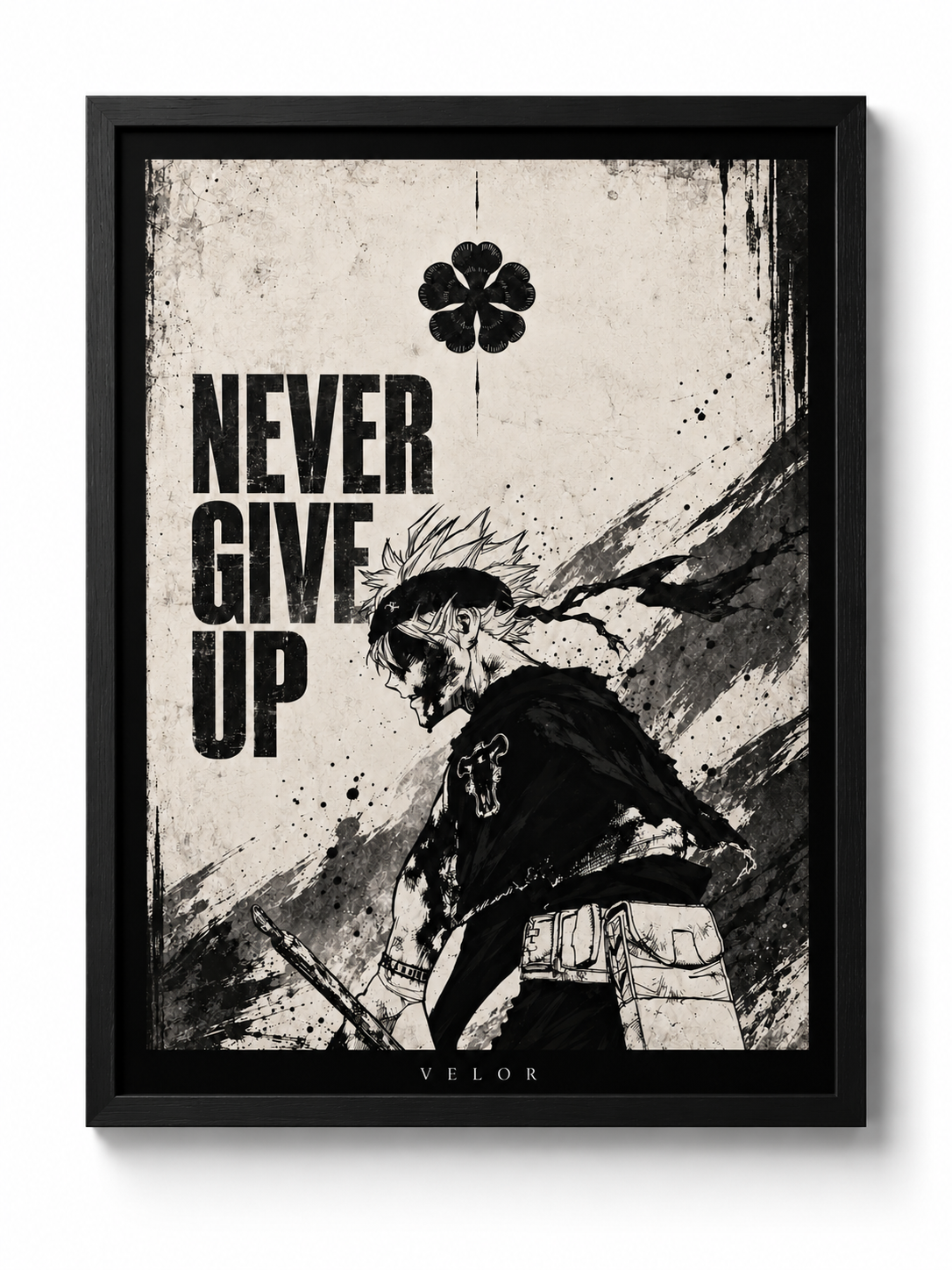 NEVER GIVE UP