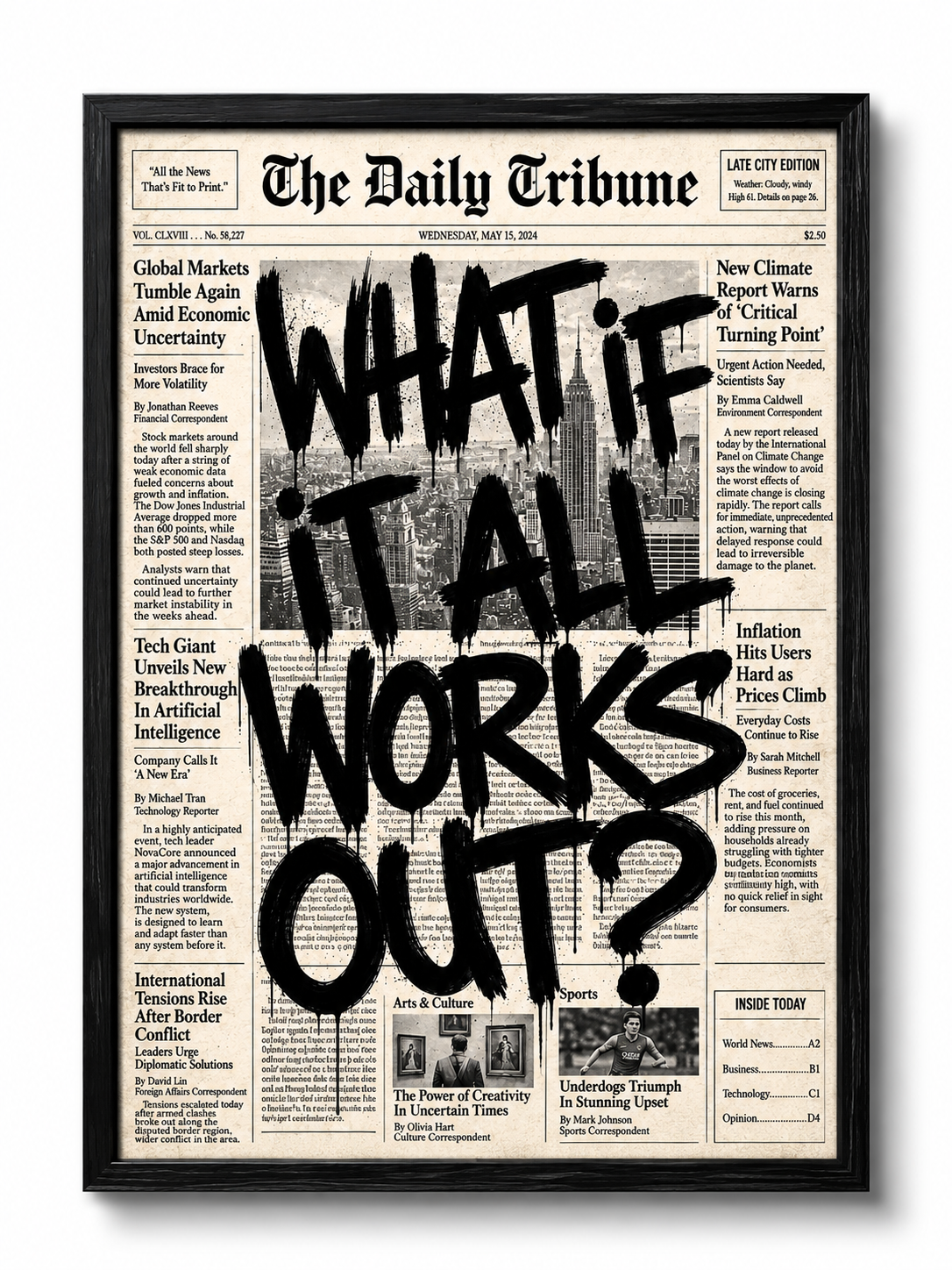 WHAT IF IT ALL WORKS OUT