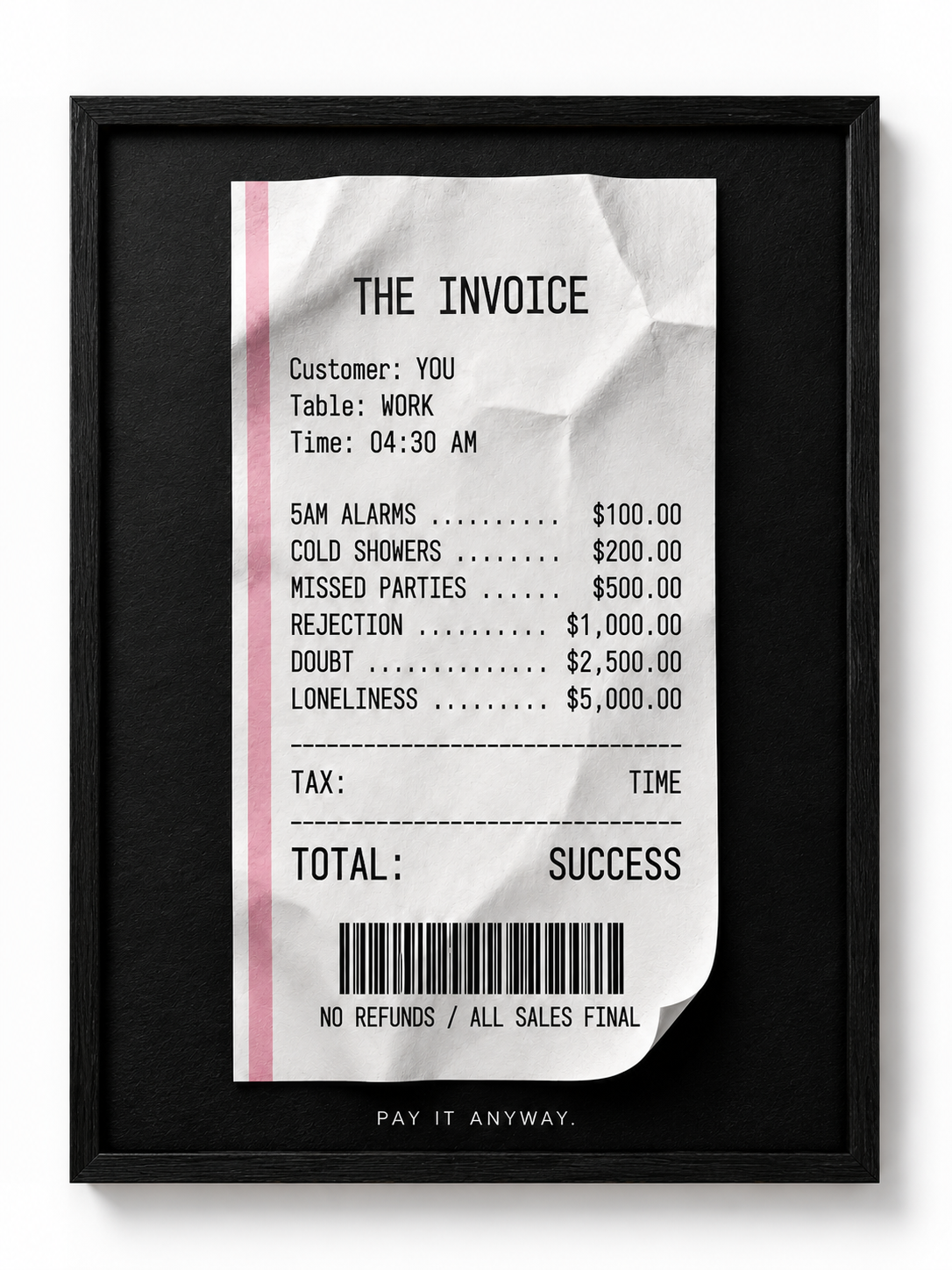PAY IT ANYWAY