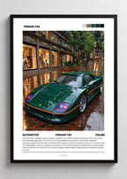 GREEN FERRARI STREET